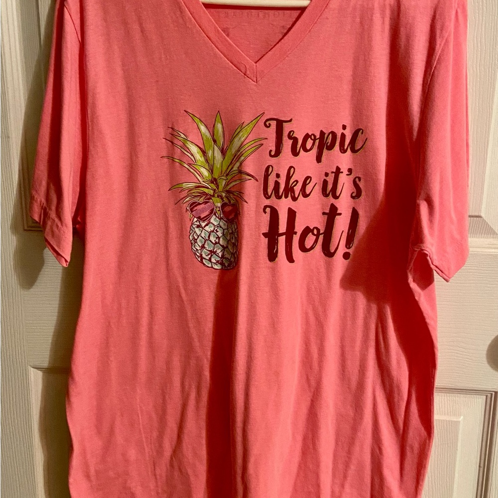 Bella Canvas Pink Short Sleeve Tee